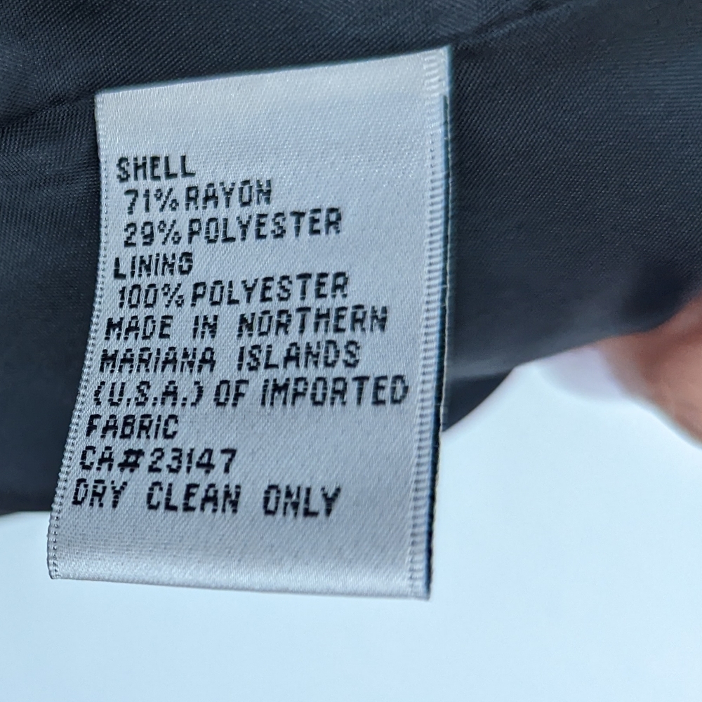 Talbots suit jacket, black - Picture 10 of 10